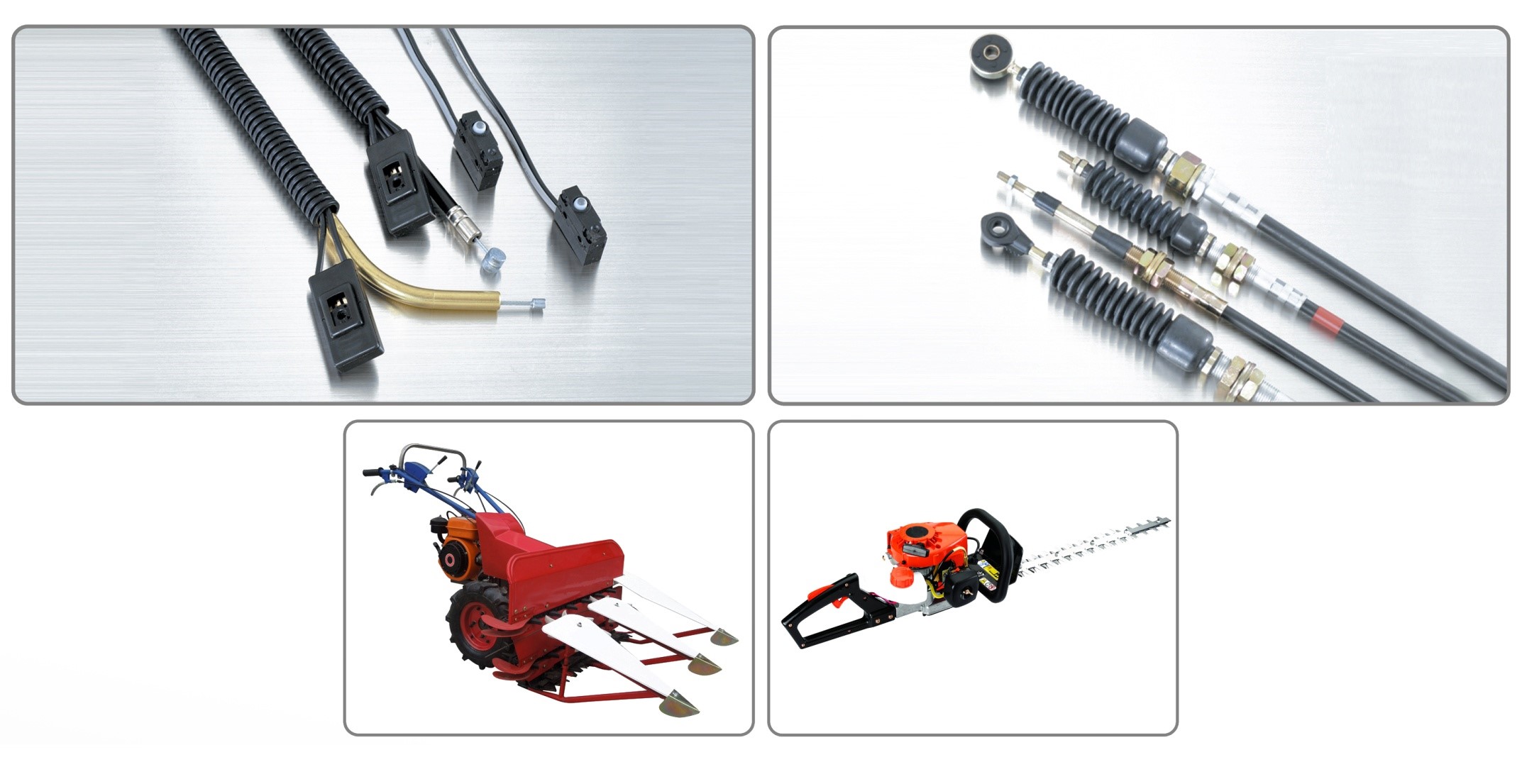 Control Cables for Agricultural and garden tool